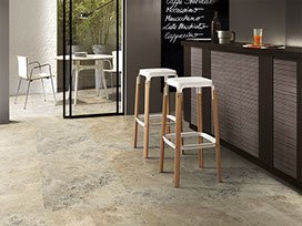 Travertine Collections, Silver Travertine Cros Cut, Jem Grey Sand Polished, Moonstone Cream, Silver Travertine Vein Cut, Jem Grey Sand Honed. 